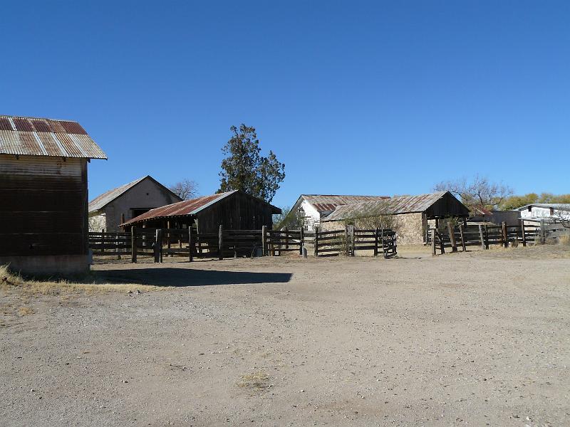 P1080974.JPG - The Empire Ranch in Las Cienegas. The site of some movie shoots and a working ranch.