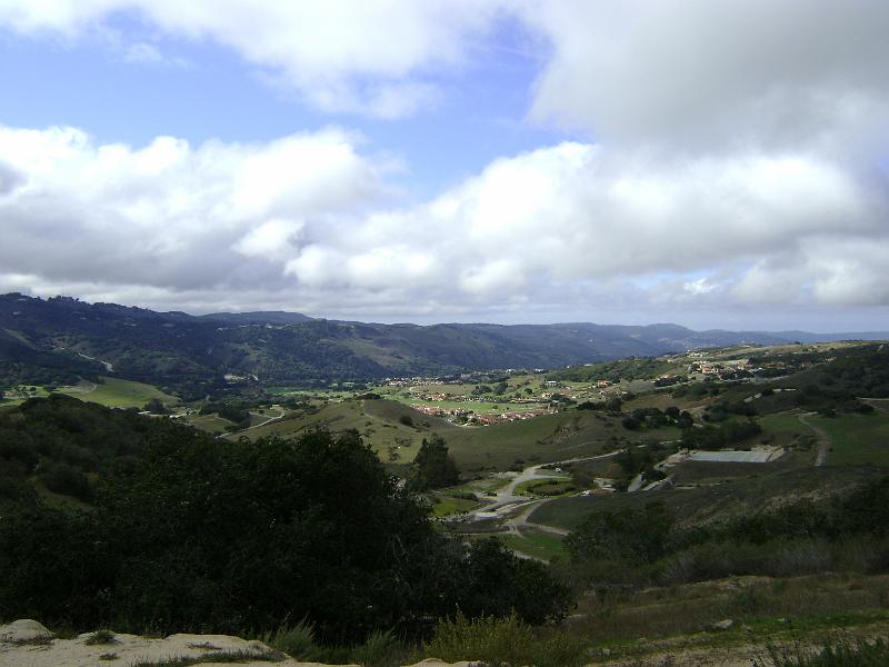DSC03813.JPG - It was, however, worth it for the view of the hills around Monterey. The hills so ramanticized in Steinbeck's novels.
