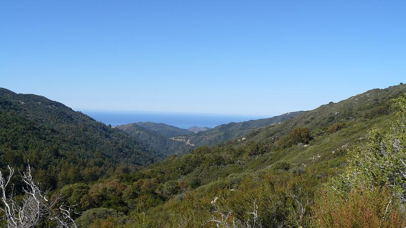 P1070194.JPG - A hike in Los Padres National Forest. This trailhead was at the campground we stayed at the night before. We got there after a 10 mile rough drive only to find there was no longer any running water.