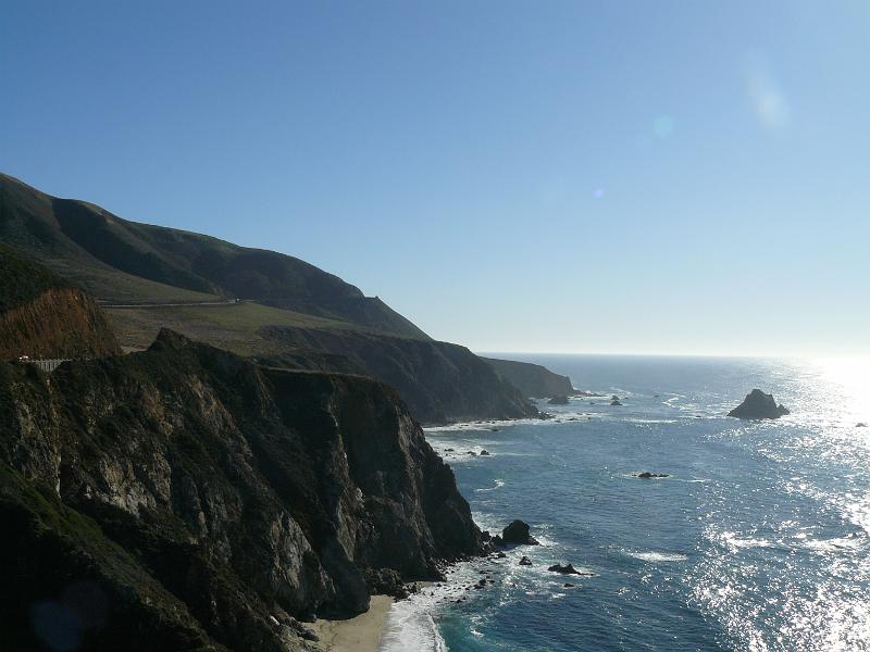 P1070383.JPG - So is the coast. This was the Big Sur coast. It was incredible. There were cliffs and...other things.