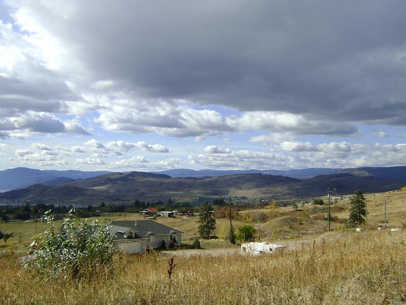 DSC03585.JPG - The view from Katie's house in Vernon, BC.