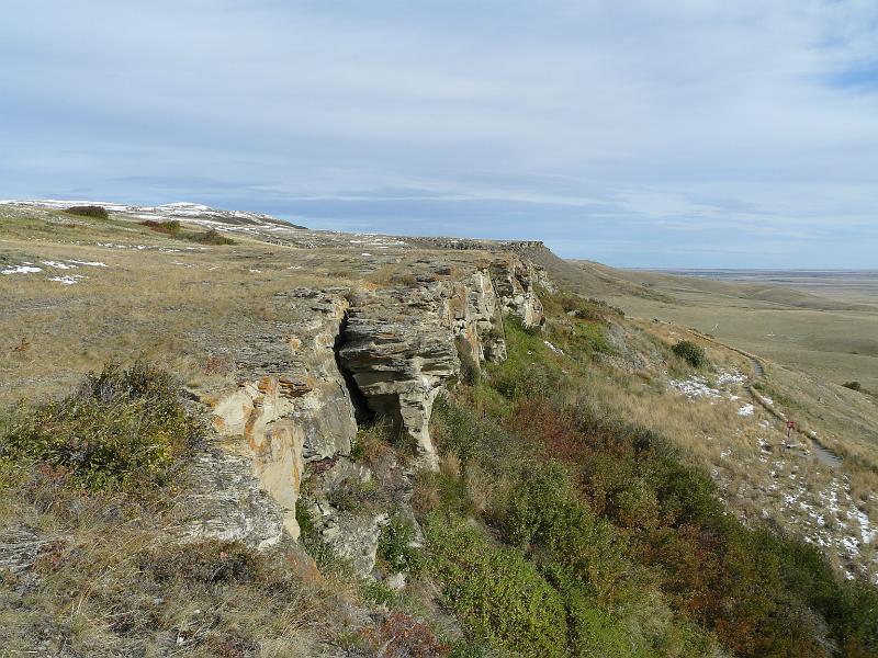 P1050424.JPG - Head-Smashed-In Buffalo Jump