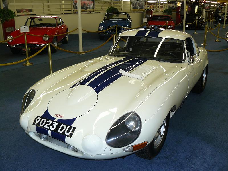 P1080436.JPG - The auto collection at our hotel was incredible. 1960's Jaguer XKE.