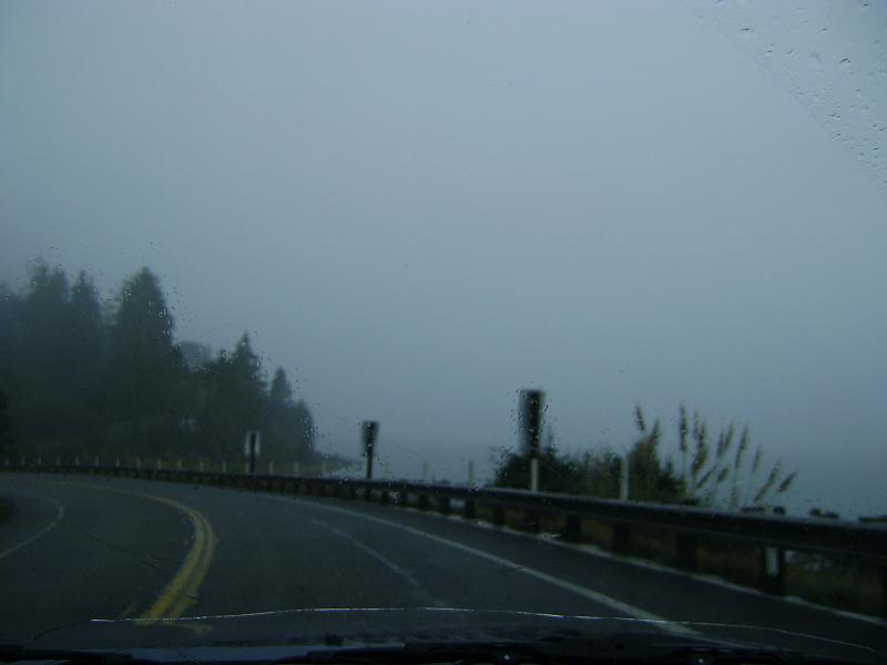 DSC03767.JPG - Crappy weather was not unheard of on our trip down the coast. In fact this was typical.