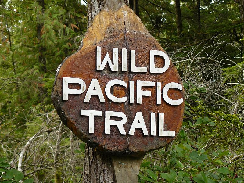 P1050639.JPG - We went for a hike on the "Wild" Pacific Trail. Also known as advertising for real estate in the area.
