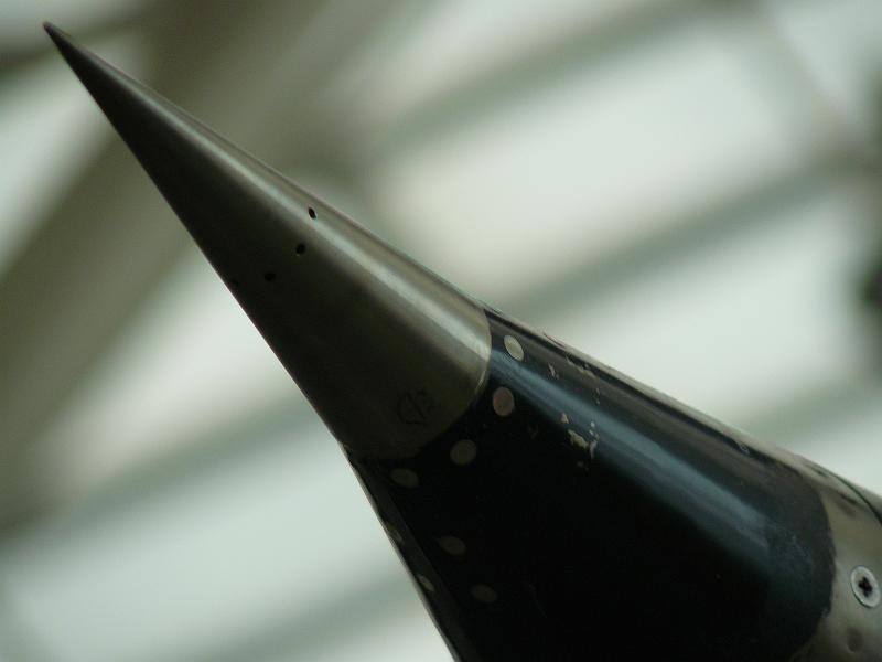 P1060198.JPG - The point on the intake of the SR-71's turbine engine