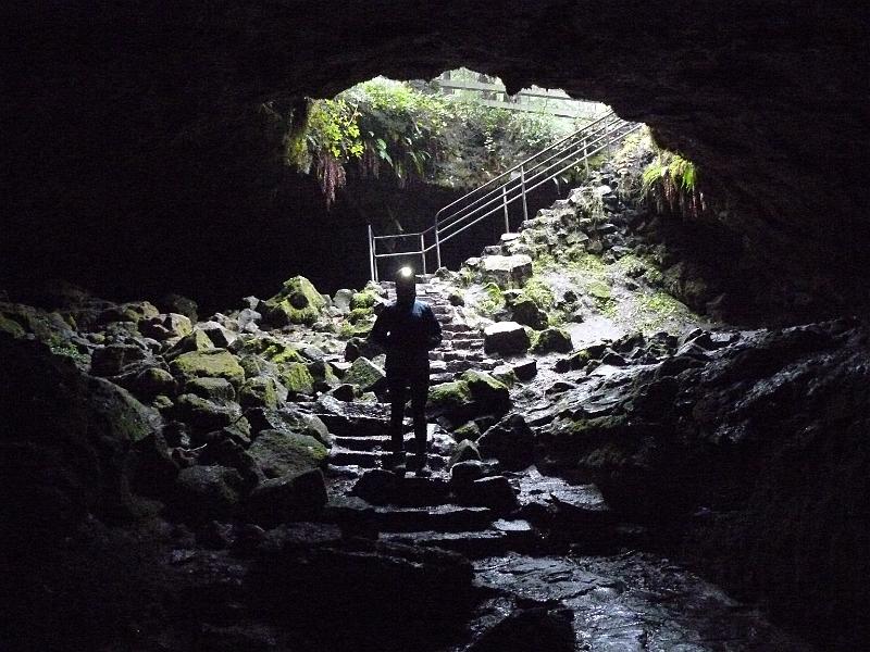 P1060204.JPG - Ape Cave near Mt. St Helen's. It was a lava tube. Really neat place.